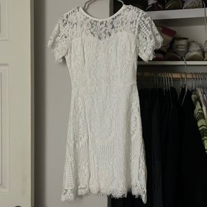 White dress